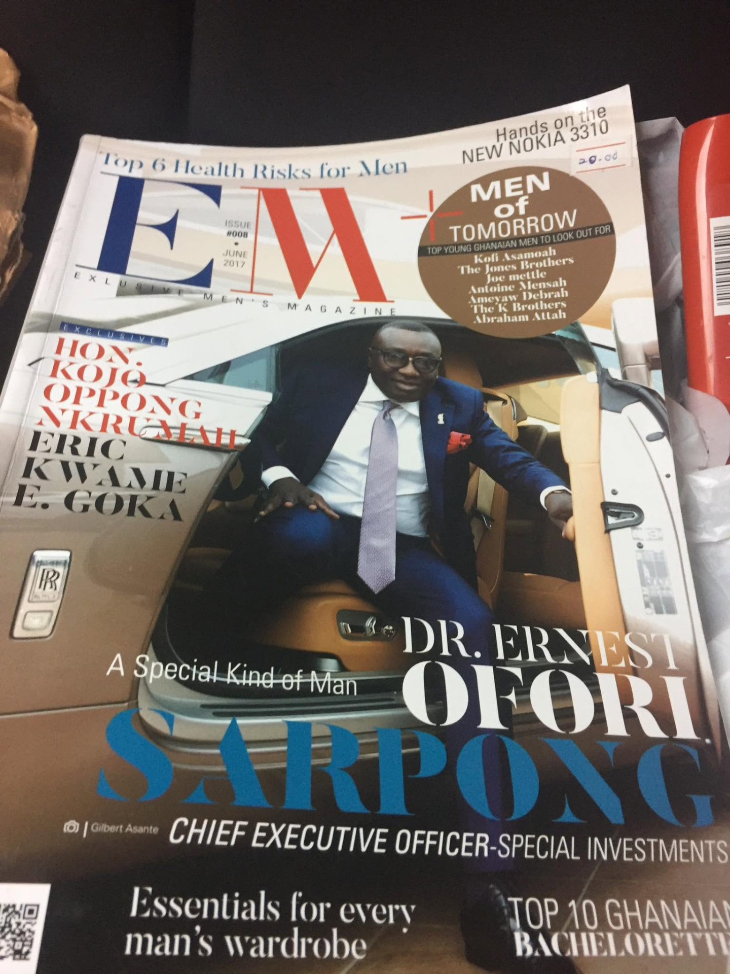 EM — Exclusive Men's Magazine — Men of Tomorrow