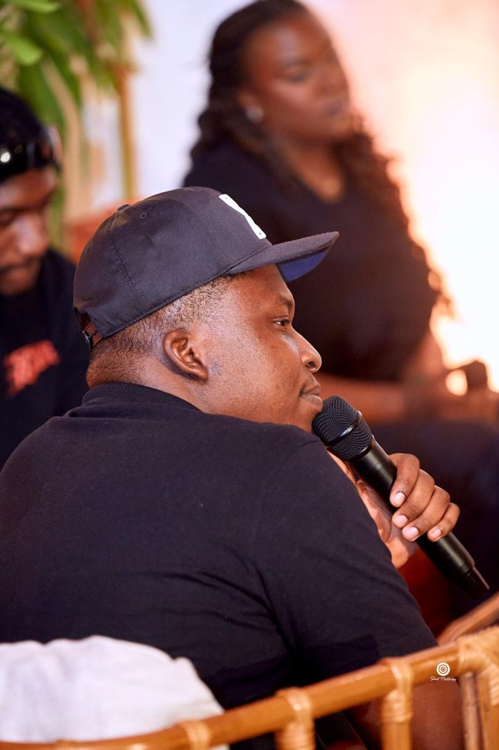 On the mic