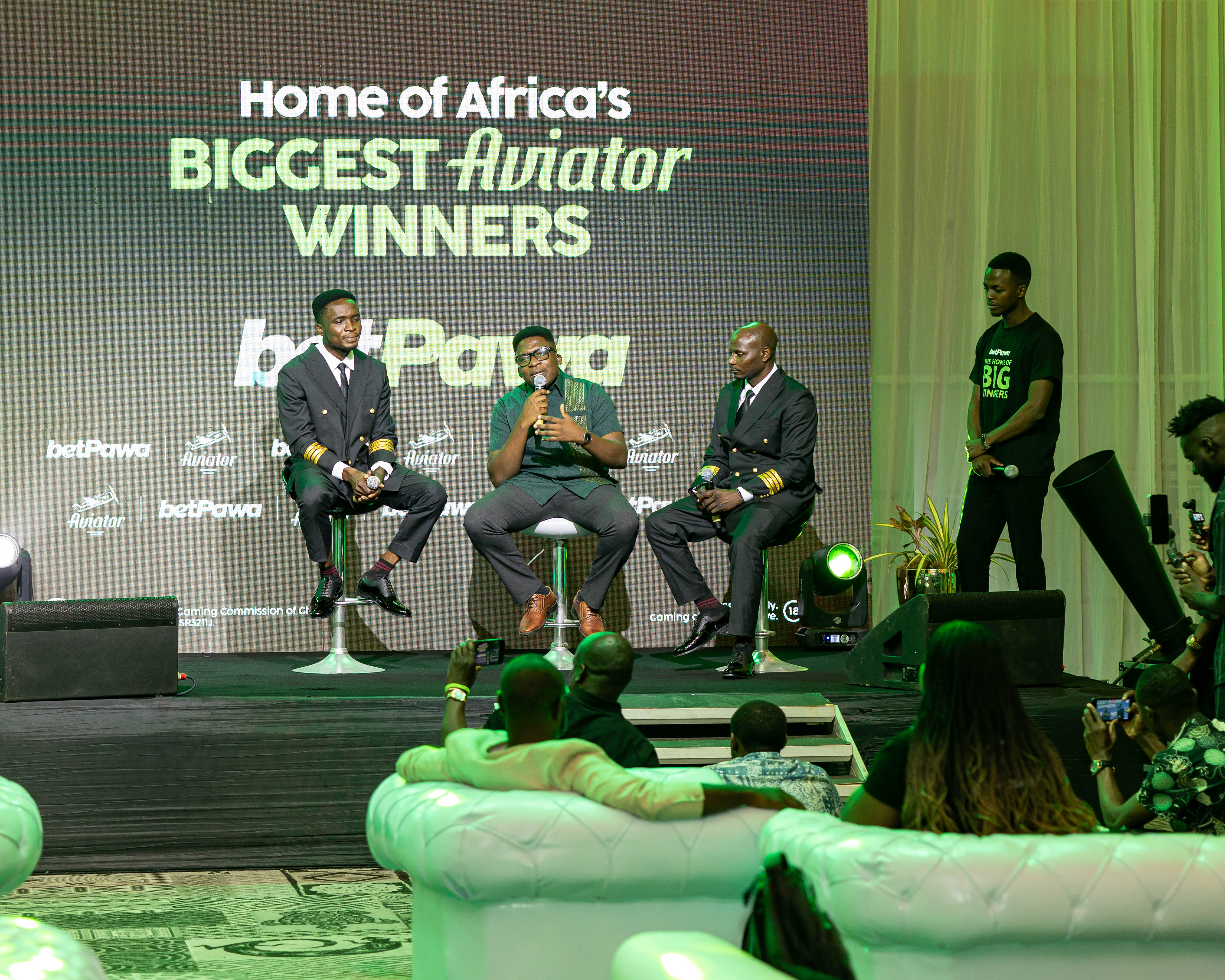 BetPawa Aviator — stage view