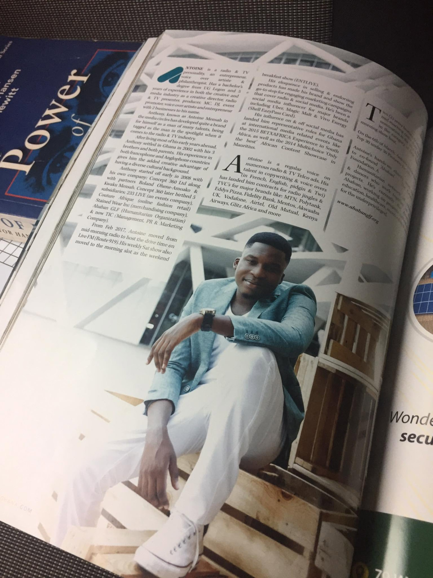 EM — Exclusive Men's Magazine — Radio & TV personality, entrepreneur, philanthropist